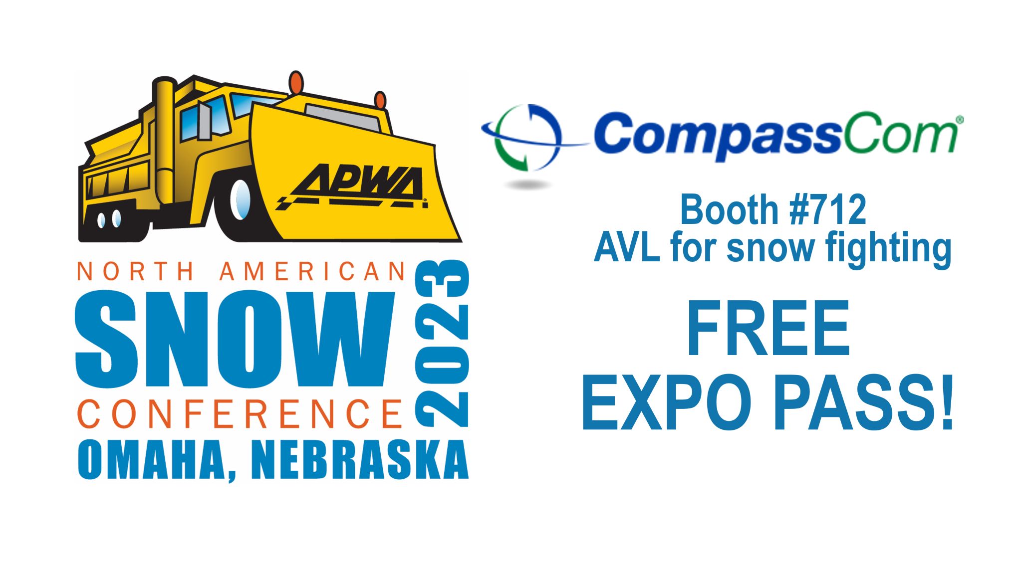 APWA Snow and Ice Omaha, NE April 2023 Exhibiting